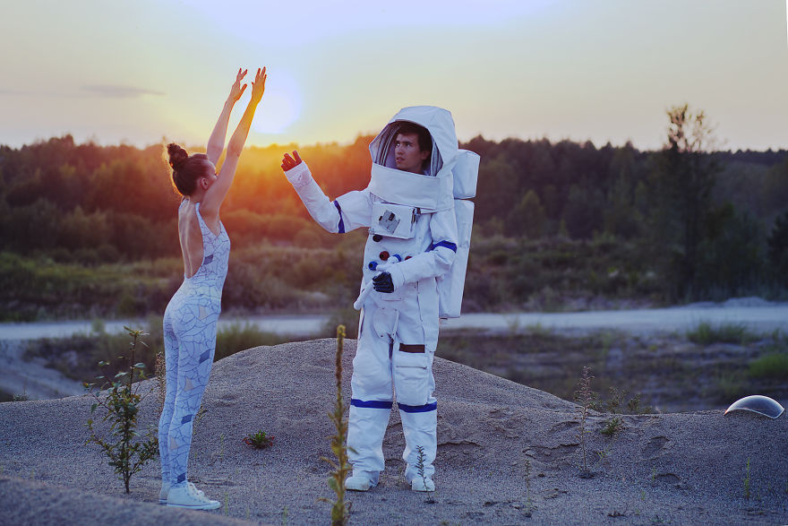 I Created An Intergalactic Love Story Inside A Gravel Quarry