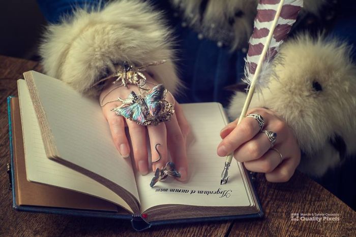 I Made A Wearable Fairytale Out Of Silver And Insects I Made A Wearable Fairytale Out Of Silver And Insects