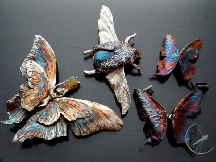 I Made A Wearable Fairytale Out Of Silver And Insects I Made A Wearable Fairytale Out Of Silver And Insects