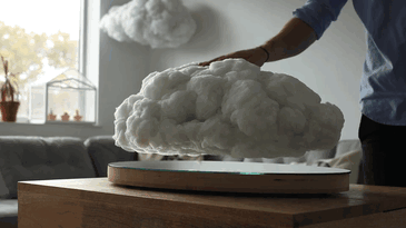 This Levitating Storm Cloud Is Actually A Bluetooth Speaker (See GIF Inside) This Levitating Storm Cloud Is Actually A Bluetooth Speaker (See GIF Inside)