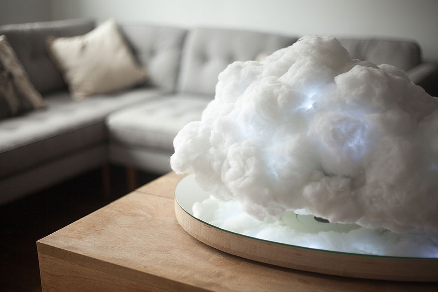 This Levitating Storm Cloud Is Actually A Bluetooth Speaker (See GIF Inside) This Levitating Storm Cloud Is Actually A Bluetooth Speaker (See GIF Inside)