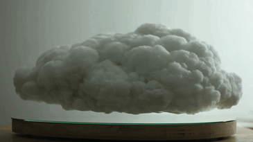This Levitating Storm Cloud Is Actually A Bluetooth Speaker (See GIF Inside) This Levitating Storm Cloud Is Actually A Bluetooth Speaker (See GIF Inside)
