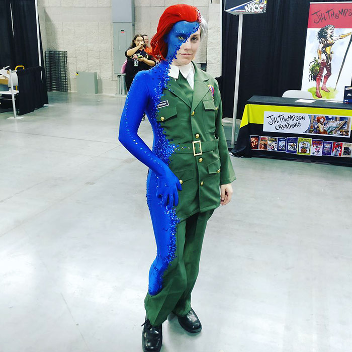 This Mystique Costume At Comic Con Completely &#8220;Blue&#8221; Everyone Away