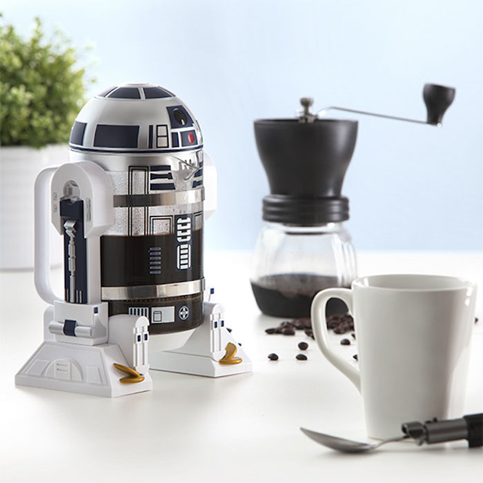 R2-D2 Coffee Press Will Give You The Force To Wake Up