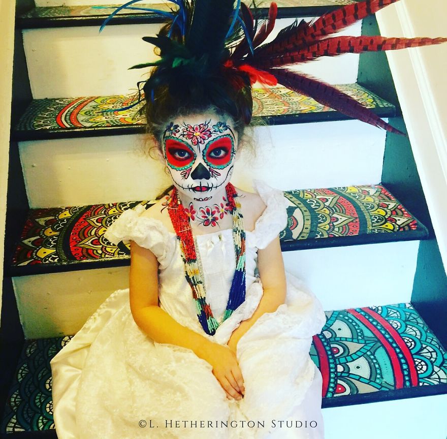 I Turned My Boring Stairs Into A Colorful Mandala I Turned My Boring Stairs Into A Colorful Mandala