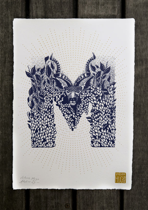 I Created A Complete Alphabet Inspired By Flora And Fauna I Created A Complete Alphabet Inspired By Flora And Fauna