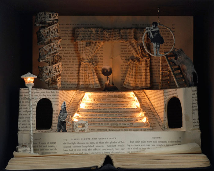 Old Books Turned Into Fairytale Sculptures By Su Blackwell Old Books Turned Into Fairytale Sculptures By Su Blackwell