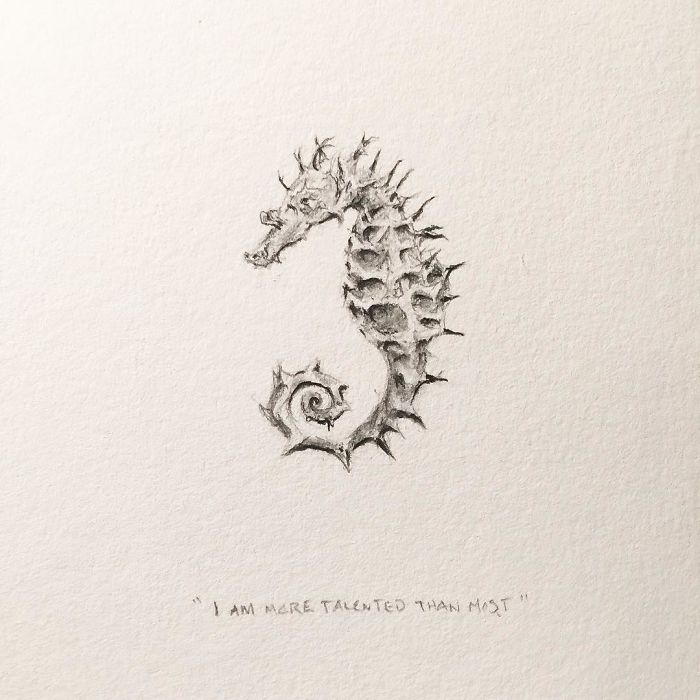 I Gave Up My Career To Raise A Family And To Stay Creative I Started Drawing Miniatures Every Day I Gave Up My Career To Raise A Family And To Stay Creative I Started Drawing Miniatures Every Day