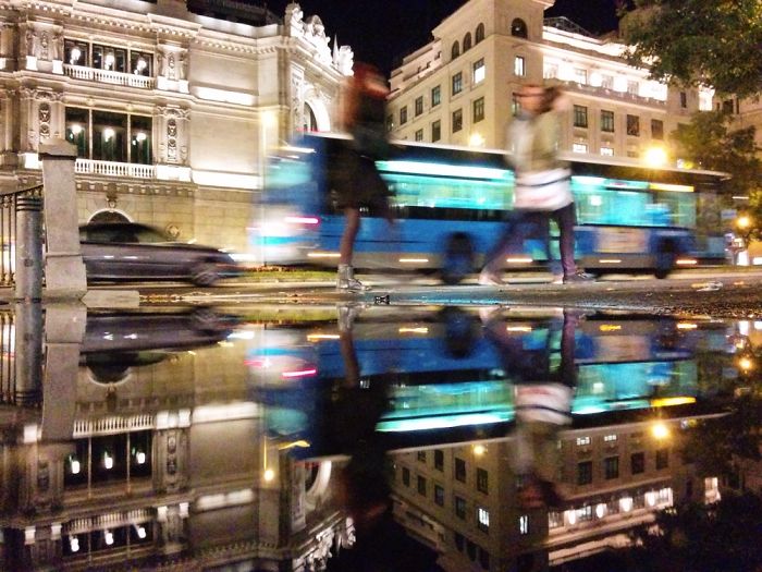 The Parallel Worlds Of Puddles In Spain
