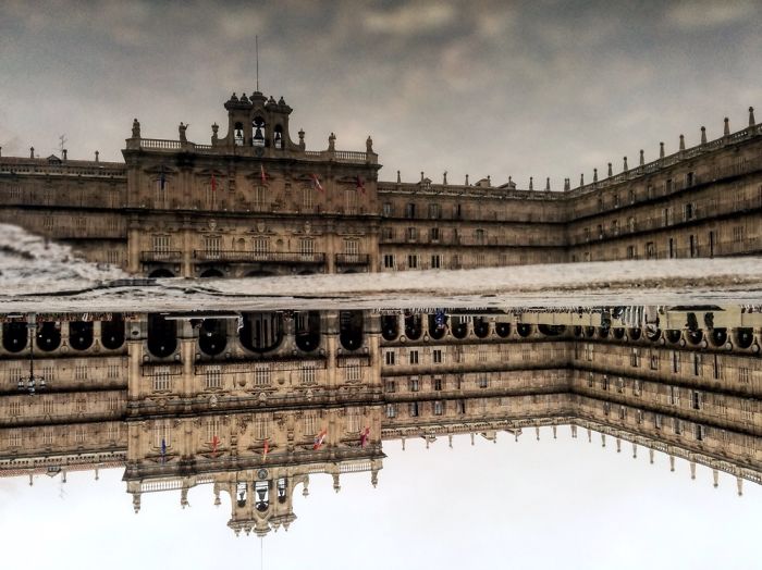 The Parallel Worlds Of Puddles In Spain