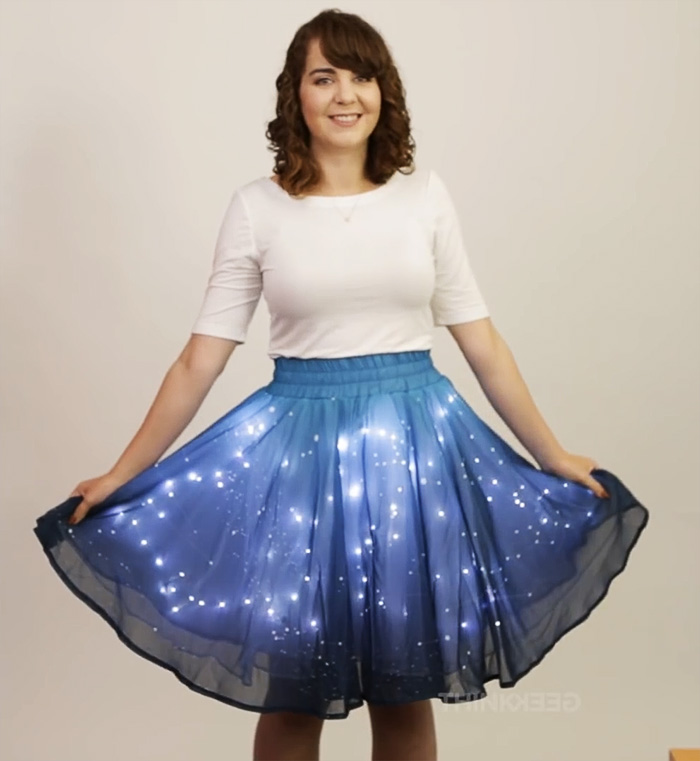 This Starry Skirt Will Light Up The Universe Around You This Starry Skirt Will Light Up The Universe Around You