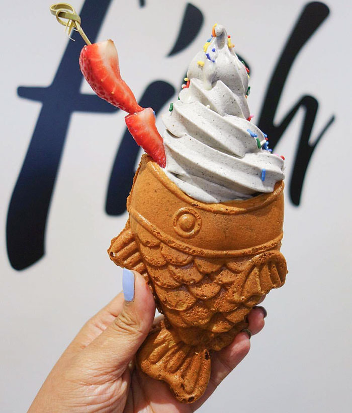 New Yorkers Are Going Crazy For These Adorable Fish Ice Creams