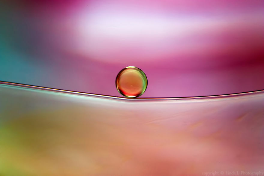 I Use Oil And Water To Photograph Abstract Drops I Use Oil And Water To Photograph Abstract Drops