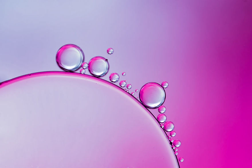 I Use Oil And Water To Photograph Abstract Drops I Use Oil And Water To Photograph Abstract Drops
