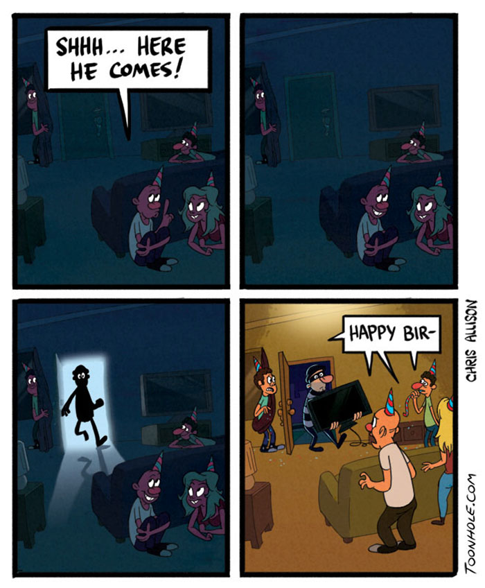 119 Cartoons By Toon Hole That End So Unexpectedly It Will Make You Laugh 119 Cartoons By Toon Hole That End So Unexpectedly It Will Make You Laugh