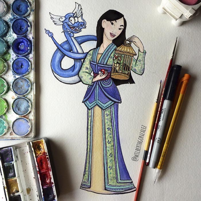 Artist Turns Disney Princess Sidekicks Into Pokemon Artist Turns Disney Princess Sidekicks Into Pokemon