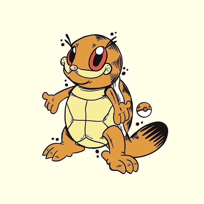 This Artist Is Redrawing All 151 Pokemon As Garfield This Artist Is Redrawing All 151 Pokemon As Garfield