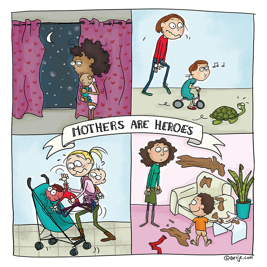 17 Cartoons About Parenting That I Made To Honor Motherhood 17 Cartoons About Parenting That I Made To Honor Motherhood
