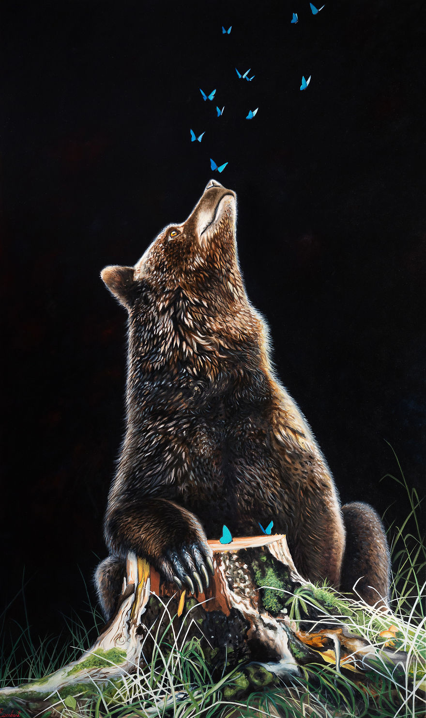 I Create New Mythologies In My Oil Paintings