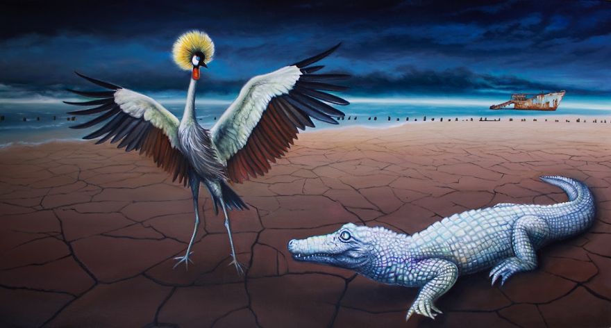 I Create New Mythologies In My Oil Paintings I Create New Mythologies In My Oil Paintings