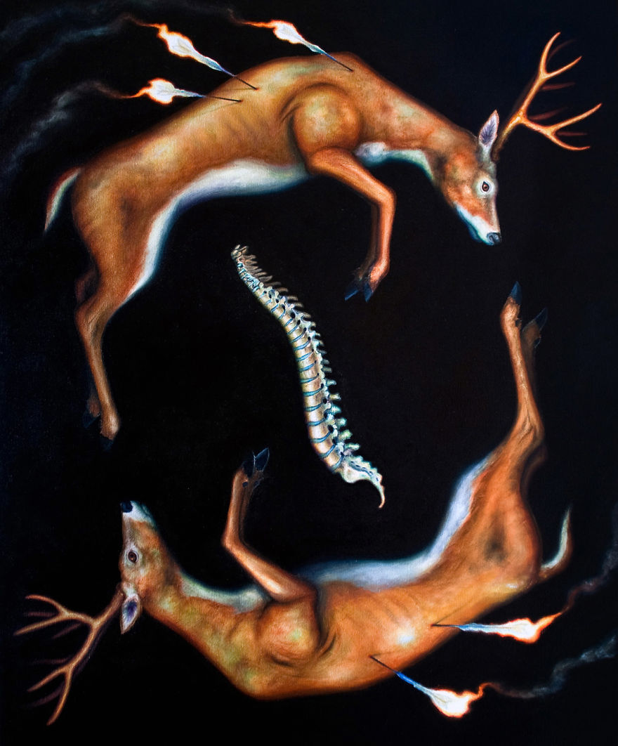 I Create New Mythologies In My Oil Paintings I Create New Mythologies In My Oil Paintings