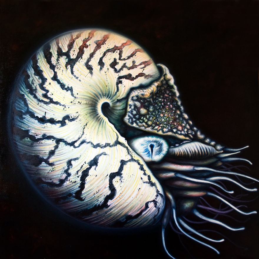 I Create New Mythologies In My Oil Paintings