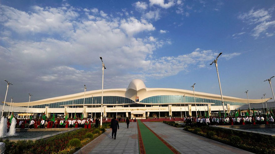 Turkmenistan Opens $2.3 Billion Falcon-Shaped Airport Turkmenistan Opens $2.3 Billion Falcon-Shaped Airport