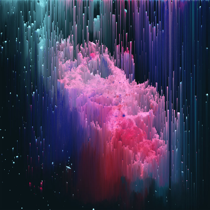 I Create Wonderful Universes Through Digital Distortion I Create Wonderful Universes Through Digital Distortion