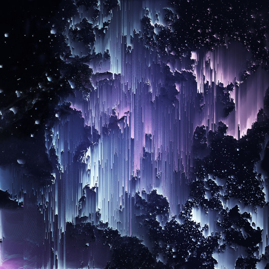 I Create Wonderful Universes Through Digital Distortion I Create Wonderful Universes Through Digital Distortion