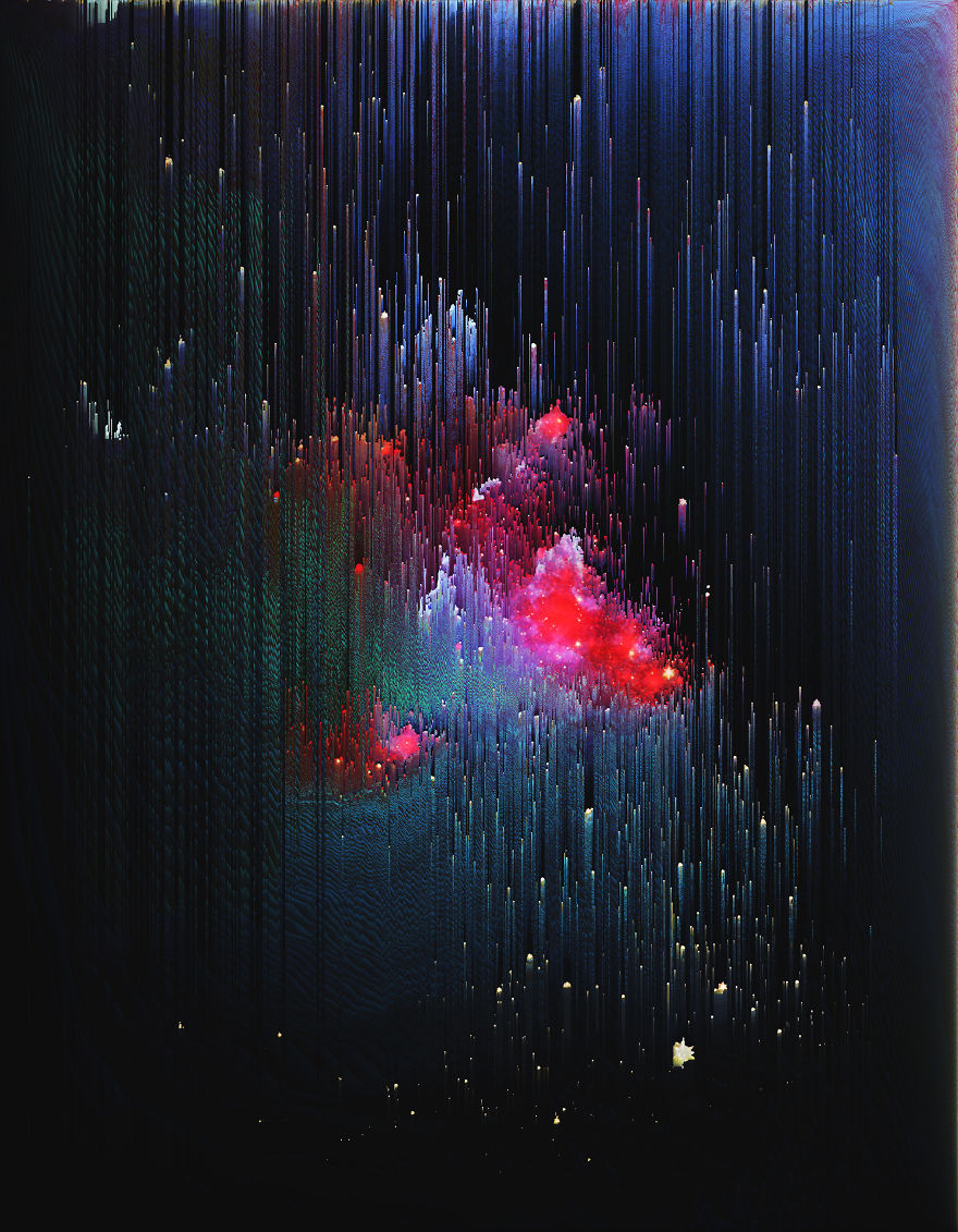 I Create Wonderful Universes Through Digital Distortion I Create Wonderful Universes Through Digital Distortion