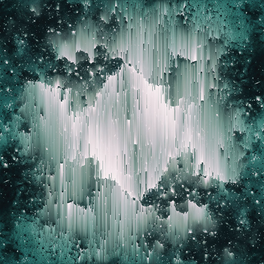 I Create Wonderful Universes Through Digital Distortion I Create Wonderful Universes Through Digital Distortion