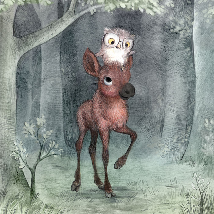 Incredibly Cute Animal Illustrations By Sydney Hanson Will Make You Smile