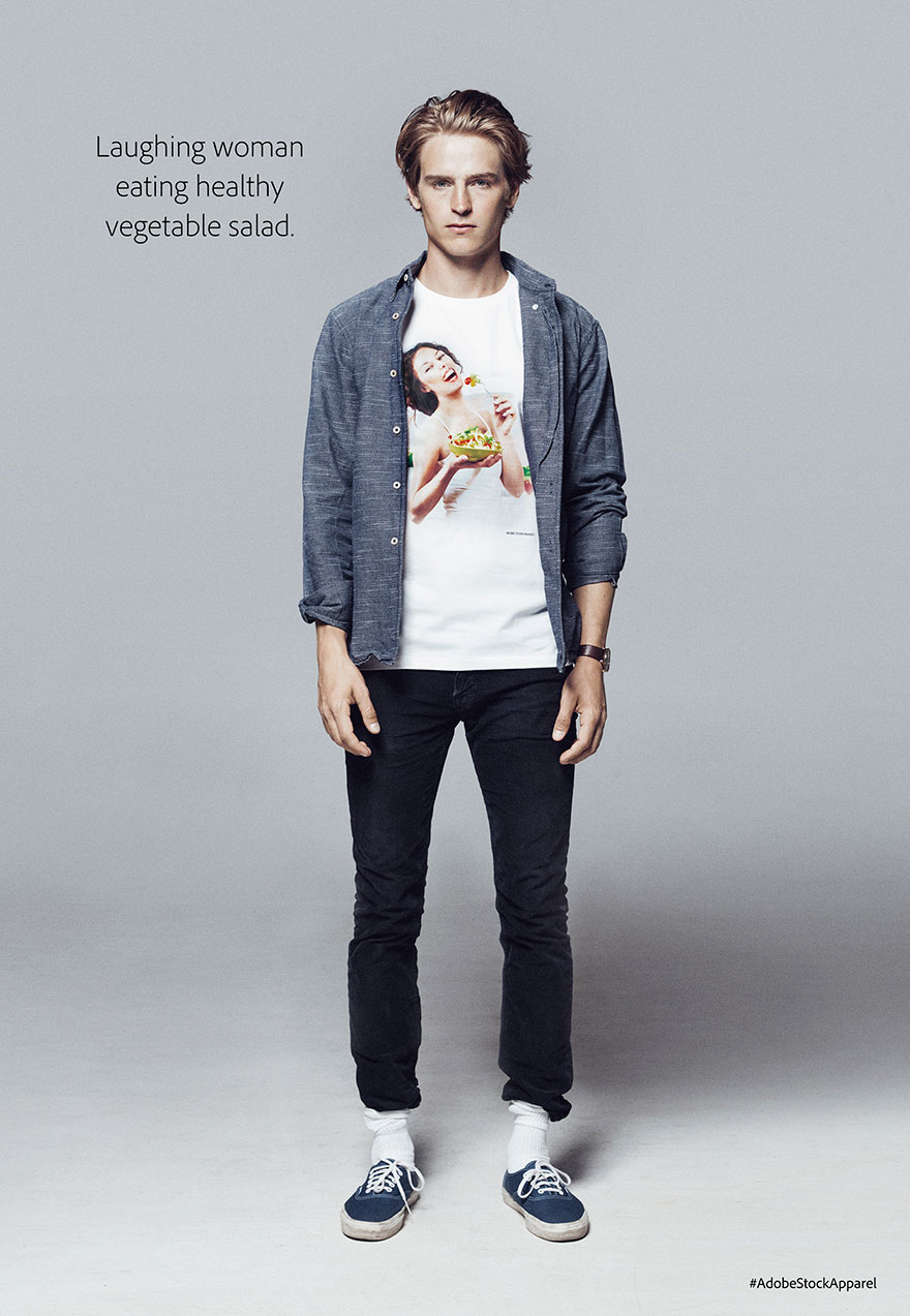 Adobe Has Just Launched A Clothing Line With The Worst Stock Photos