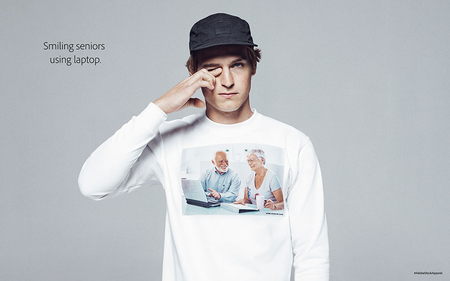 Adobe Has Just Launched A Clothing Line With The Worst Stock Photos