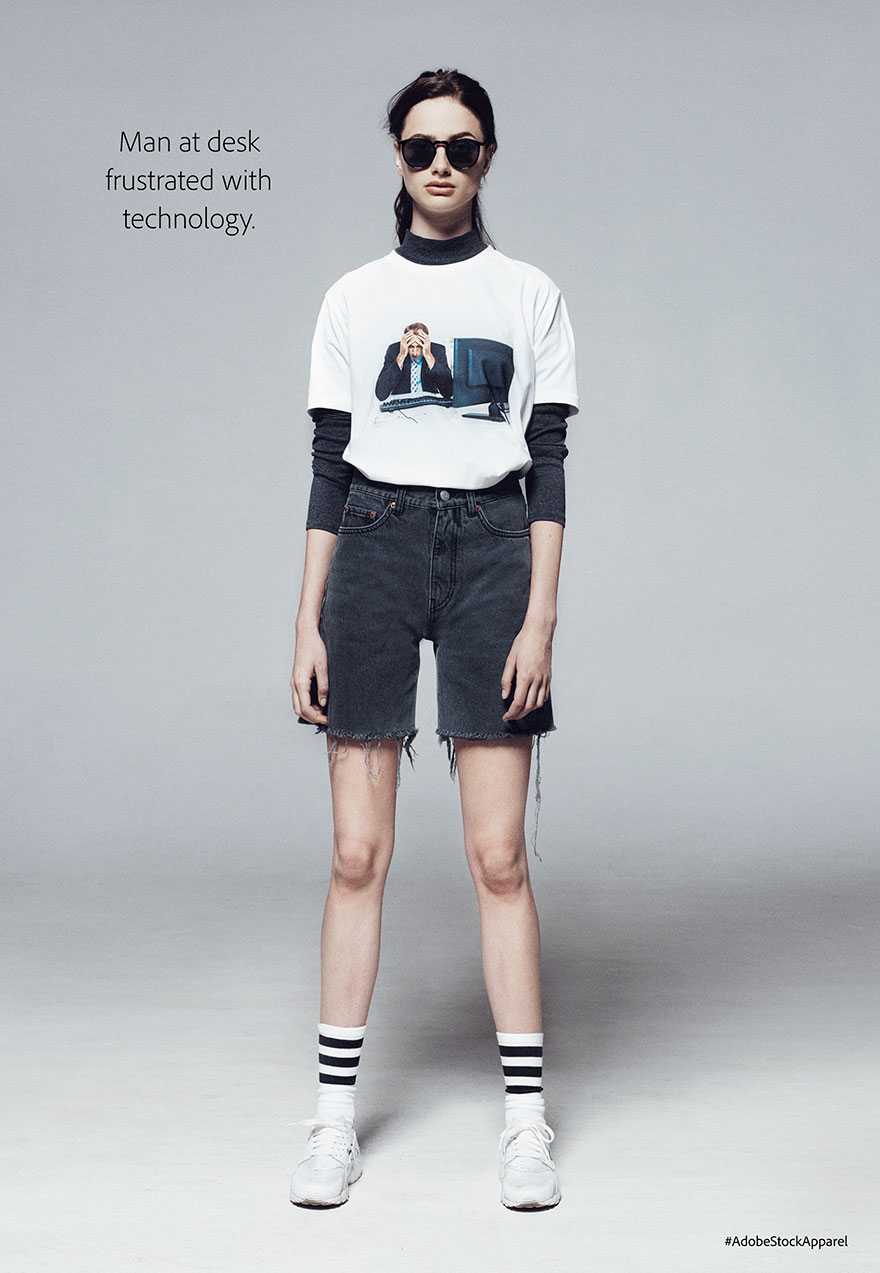 Adobe Has Just Launched A Clothing Line With The Worst Stock Photos