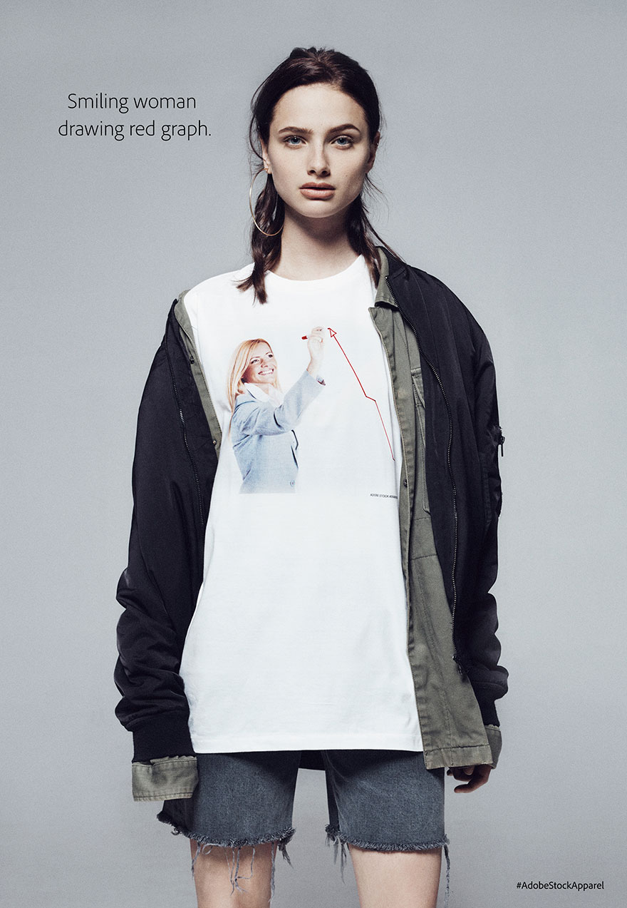 Adobe Has Just Launched A Clothing Line With The Worst Stock Photos