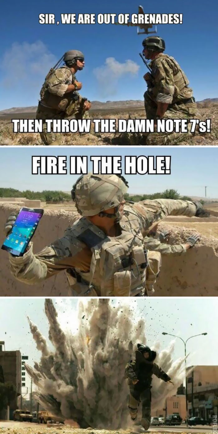 66 Of The Funniest Reactions To The Exploding Samsung Note 7 66 Of The Funniest Reactions To The Exploding Samsung Note 7