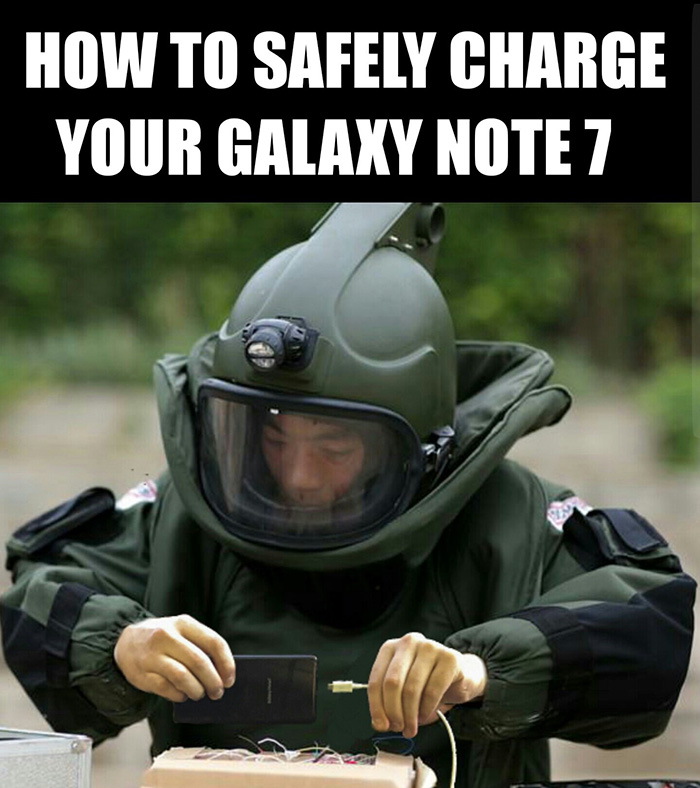 66 Of The Funniest Reactions To The Exploding Samsung Note 7 66 Of The Funniest Reactions To The Exploding Samsung Note 7