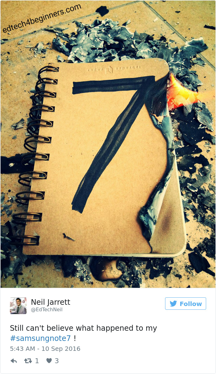 66 Of The Funniest Reactions To The Exploding Samsung Note 7 66 Of The Funniest Reactions To The Exploding Samsung Note 7