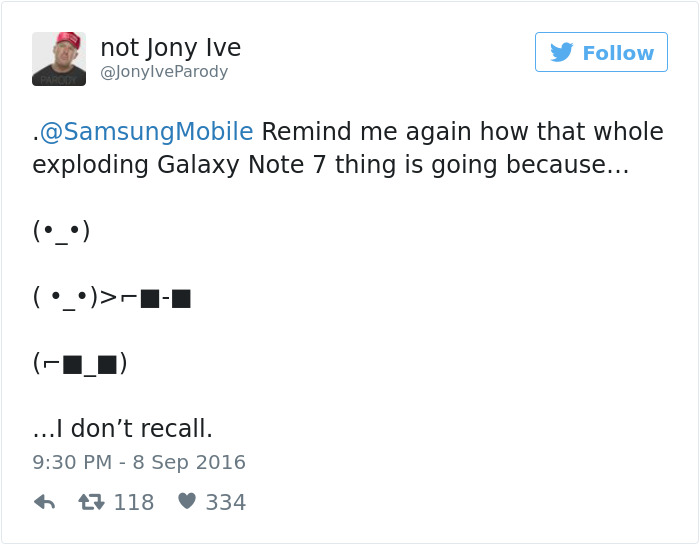 66 Of The Funniest Reactions To The Exploding Samsung Note 7 66 Of The Funniest Reactions To The Exploding Samsung Note 7