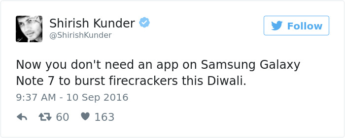 66 Of The Funniest Reactions To The Exploding Samsung Note 7 66 Of The Funniest Reactions To The Exploding Samsung Note 7