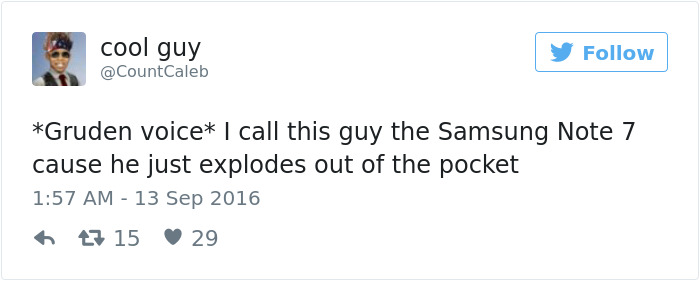 66 Of The Funniest Reactions To The Exploding Samsung Note 7 66 Of The Funniest Reactions To The Exploding Samsung Note 7
