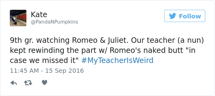 People Share Their Craziest &#8220;My Teacher Is Weird&#8221; Stories