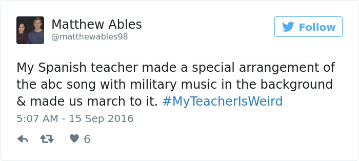 People Share Their Craziest &#8220;My Teacher Is Weird&#8221; Stories