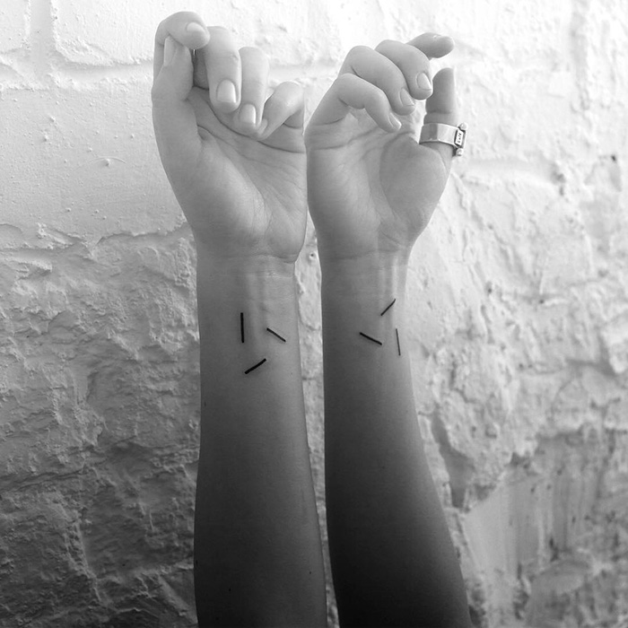 46 Minimalist Digitally-Designed Tattoos By Russian Artist 46 Minimalist Digitally-Designed Tattoos By Russian Artist