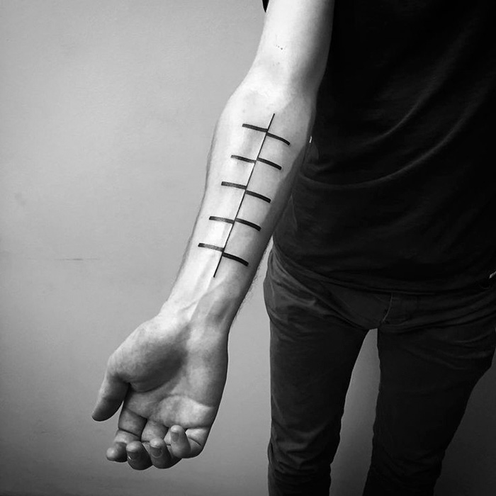 46 Minimalist Digitally-Designed Tattoos By Russian Artist 46 Minimalist Digitally-Designed Tattoos By Russian Artist