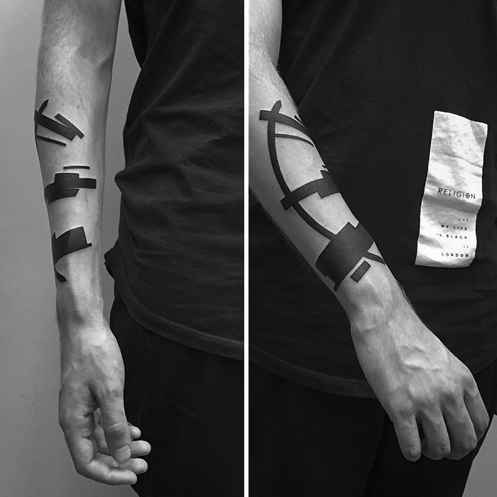 46 Minimalist Digitally-Designed Tattoos By Russian Artist 46 Minimalist Digitally-Designed Tattoos By Russian Artist