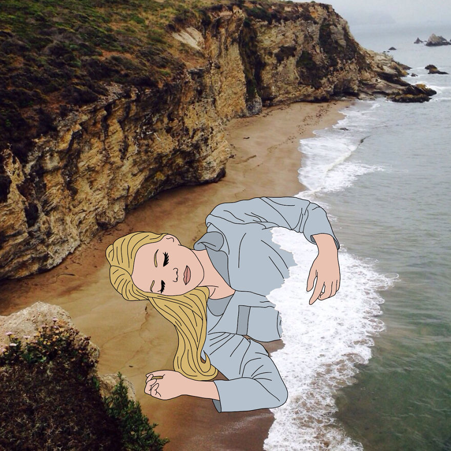 Polish Artist Uses Found Photographs To Create Funny Stories Polish Artist Uses Found Photographs To Create Funny Stories