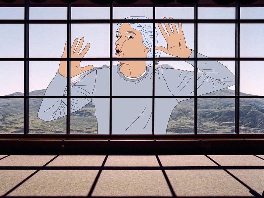 Polish Artist Uses Found Photographs To Create Funny Stories Polish Artist Uses Found Photographs To Create Funny Stories