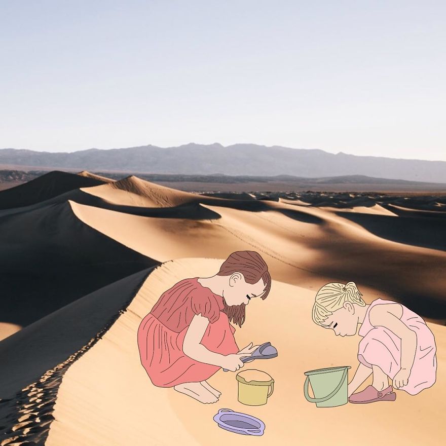 Polish Artist Uses Found Photographs To Create Funny Stories Polish Artist Uses Found Photographs To Create Funny Stories